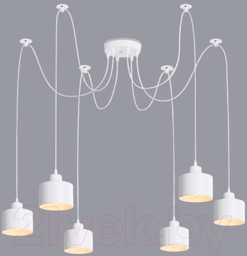 Люстра Ambrella Traditional TR8131/6 WH (белый)