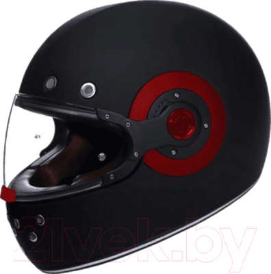 Защитный шлем SMK Retro / pm0545388168 (S, Matt Black)