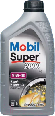 Моторное масло Mobil Super 2000 X1 10W40 (1л)