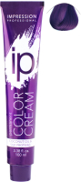 Крем-краска для волос Impression Professional Корректор тон 0.68 (100мл, фиолетово-синий) - 