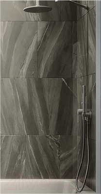 Стеклянная шторка для ванны MaybahGlass MGV-68-1ш