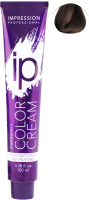 Крем-краска для волос Impression Professional Ip 5.07 (100мл, светлый шатен натурально-коричневый) - 