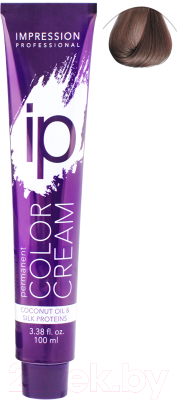Крем-краска для волос Impression Professional Ip 7.76 (100мл, блонд коричнево-фиолетовый)