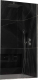 Стеклянная шторка для ванны MaybahGlass MGV-83-4у (графитовое стекло/хром глянцевый) - 