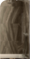 Стеклянная шторка для ванны MaybahGlass MGV-138-4у (бронзовое матовое стекло/хром глянцевый) - 