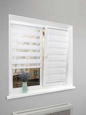 Рулонная штора Lm Decor ДН LB 11-13 57x160 (белый) - 