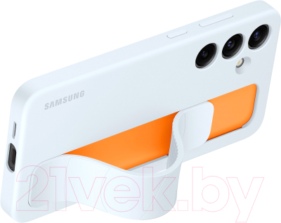 Чехол-накладка Samsung Grip Case для Galaxy S24+ / EF-GS926CLEGWW (светло-голубой)