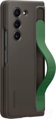 Чехол-накладка Samsung Case with Strap для Galaxy Z Fold 5 / EF-MF946CBEGWW (графит)