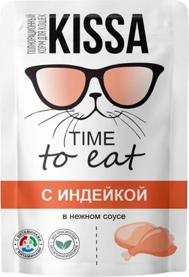 

Влажный корм для кошек, С индейкой в соусе
