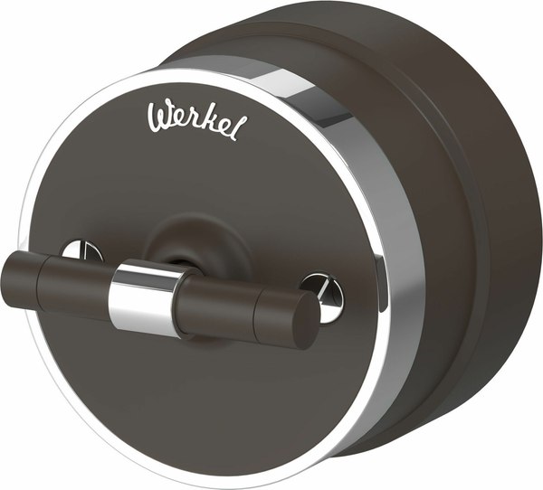 Выключатель Werkel Vintage W5812052 (мокко матовый/хром)
