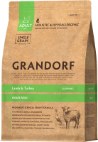 Сухой корм для собак Grandorf Dog Mini Breeds Lamb & Turkey (8кг) - 