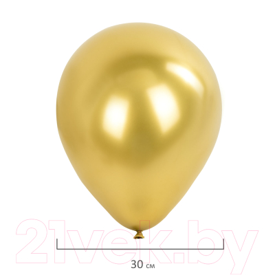 Набор воздушных шаров Brauberg 18 лет / 591900 (17шт, золотой/серебряный)