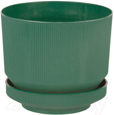 Вазон Serinova Lux №3 / 20-S28310103-200100 (темно-зеленый)