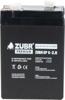 Батарея для ИБП Zubr GP 6V (2.8 А/ч) - 