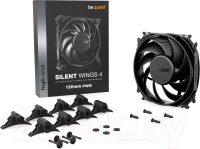 Вентилятор для корпуса Be quiet! Silent Wings 4 120mm PWM (BL093)