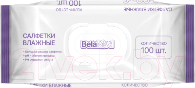 Влажные салфетки BelaMed 100шт