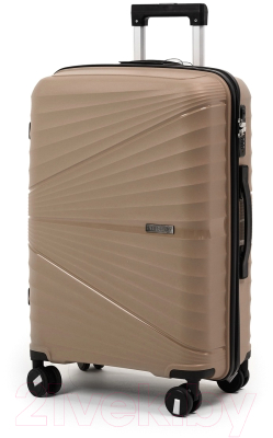 Набор чемоданов Pride РР-9702 (3шт, кофейный)