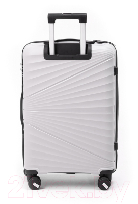 Набор чемоданов Pride РР-9702 (3шт, светло-серый)