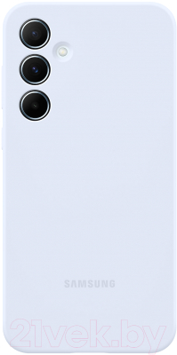 Чехол-накладка Samsung Silicone Case для Galaxy A55 / EF-PA556TLEGRU (голубой)