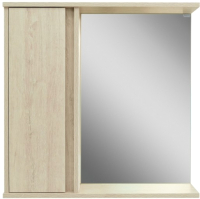 Шкаф с зеркалом для ванной Doratiz Мальта 70 L / 2711.154 (пикар) - 