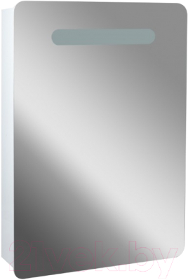 Шкаф с зеркалом для ванной Doratiz Аква 60 R / 2711.063 (белый,с подсветкой)