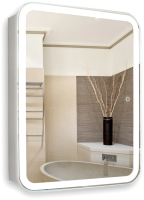 Шкаф с зеркалом для ванной Doratiz Аква Плюс 50 / 2711.936 (белый,с подсветкой) - 