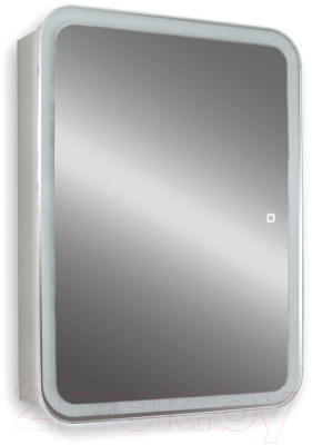 Шкаф с зеркалом для ванной Doratiz Аква Плюс 50 / 2711.936 (белый,с подсветкой)