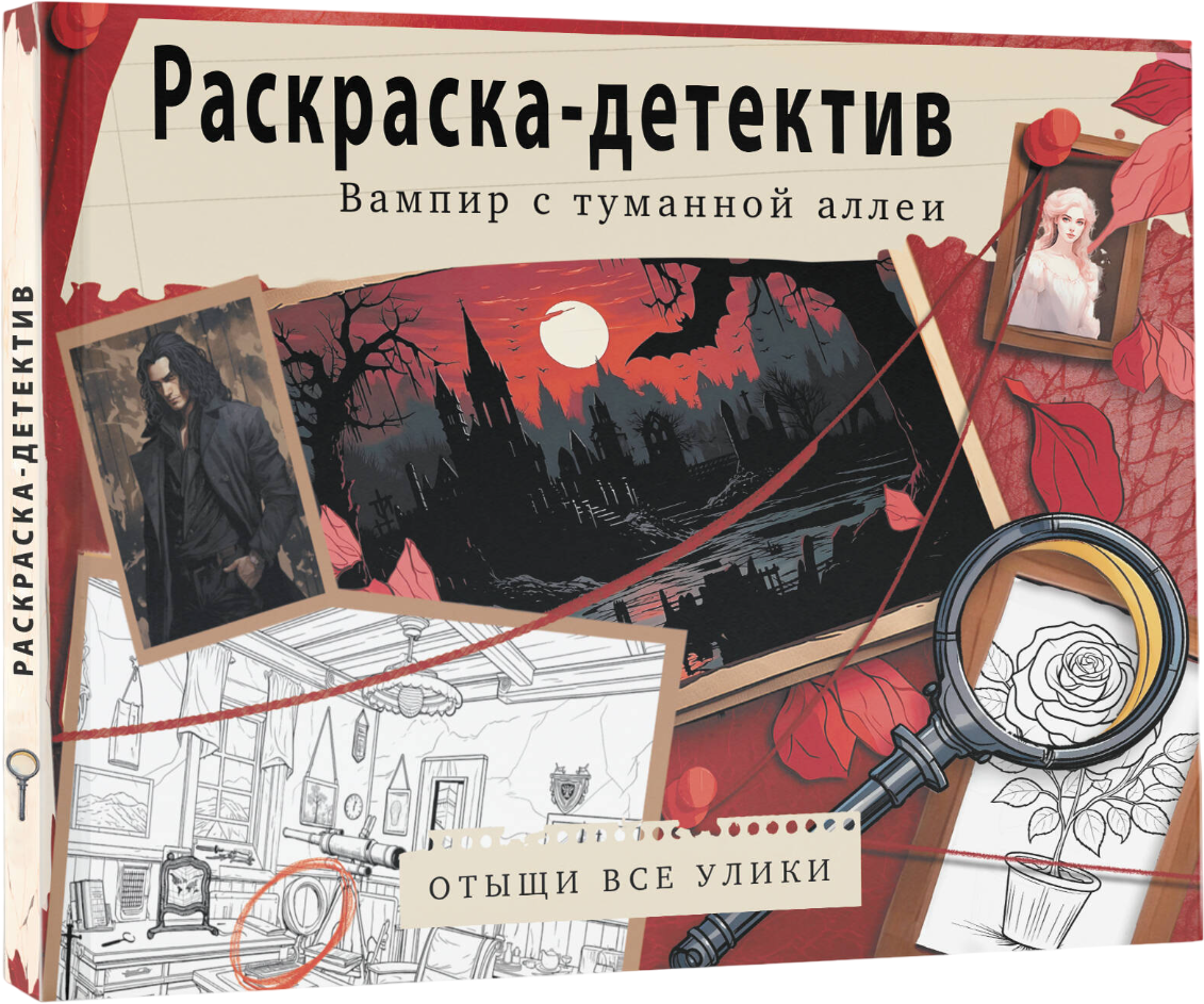 Творческий блокнот АСТ Вампир с туманной аллеи. Убийство в старинном замке