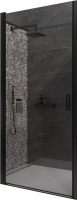 Душевая дверь Veconi 90x195 / VN43B-90-01-C5 (стекло прозрачное/черный) - 
