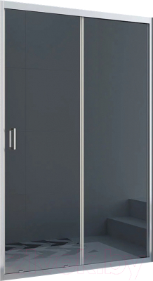 Душевая дверь Veconi 110x185 / VN40-110-01-C1 (стекло прозрачное/хром)