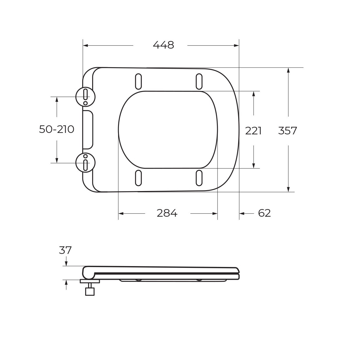 Унитаз напольный BelBagno BB02093CPR/SC