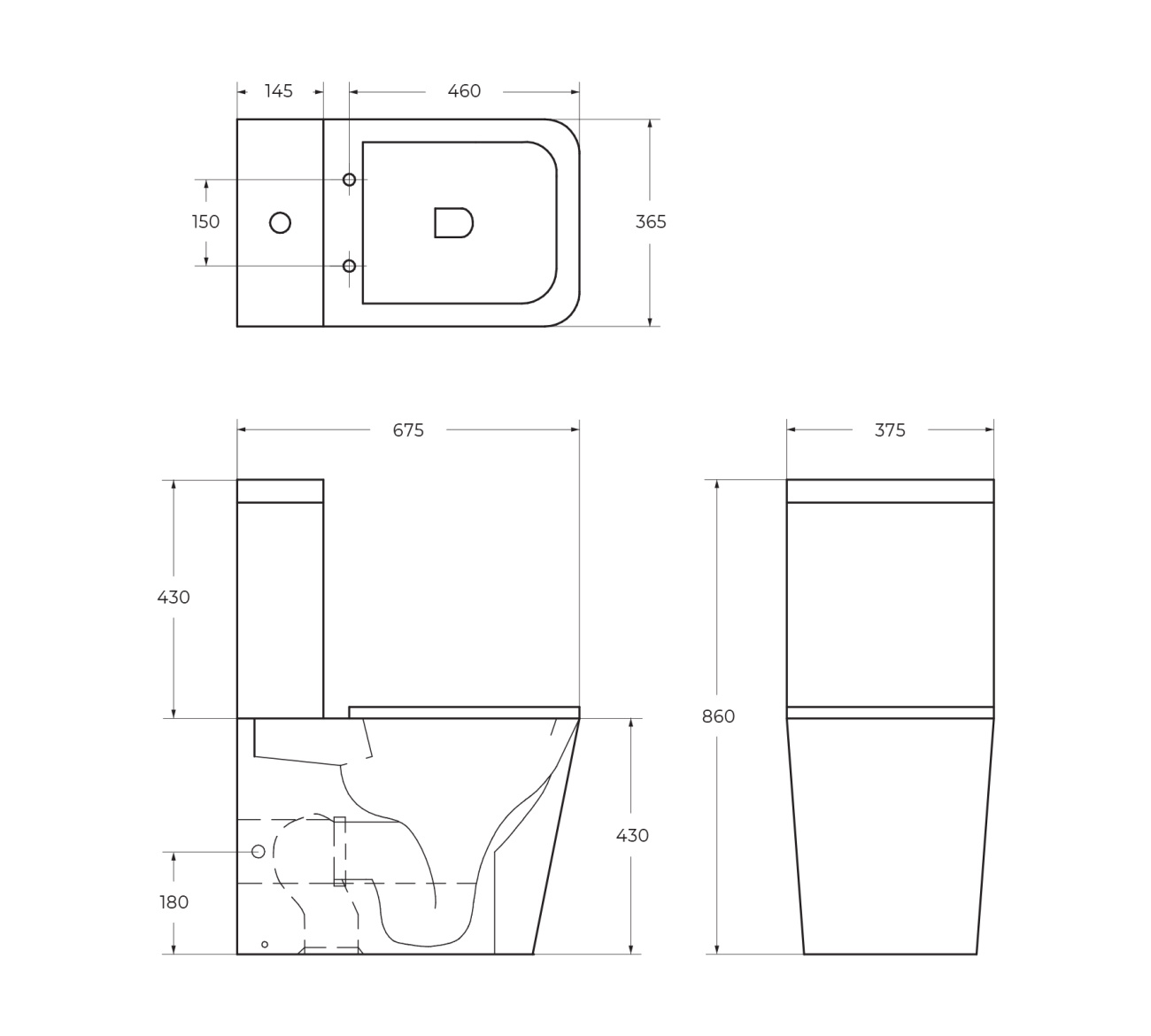 Унитаз напольный BelBagno BB02093CPR/SC