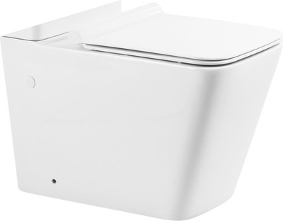 Чаша унитаза напольного BelBagno BB02093CPR/SC (с сиденьем) - 