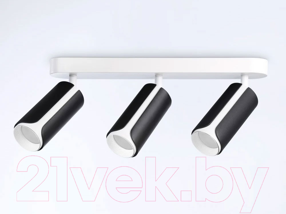 Спот Ambrella Techno Spot TN51605/3 BK/WH (черный/белый) — фото 2