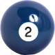 Бильярдный шар Aramith Premier Pool №2 57.2мм - 
