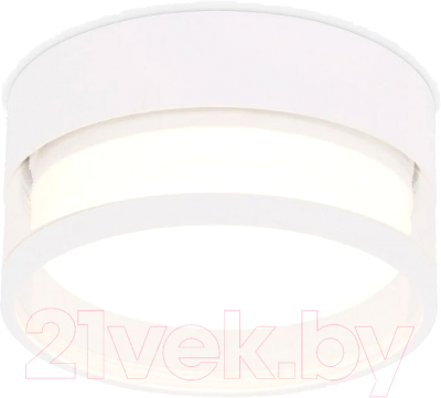 Точечный светильник Ambrella TN5505 SWH/CL (белый песок/прозрачный)