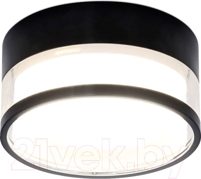 Точечный светильник Ambrella TN5506 SBK/CL (черный песок/прозрачный)