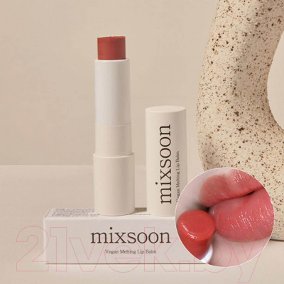 Бальзам для губ Mixsoon Vegan Melting Lip Balm 01 Clear (4.1г)