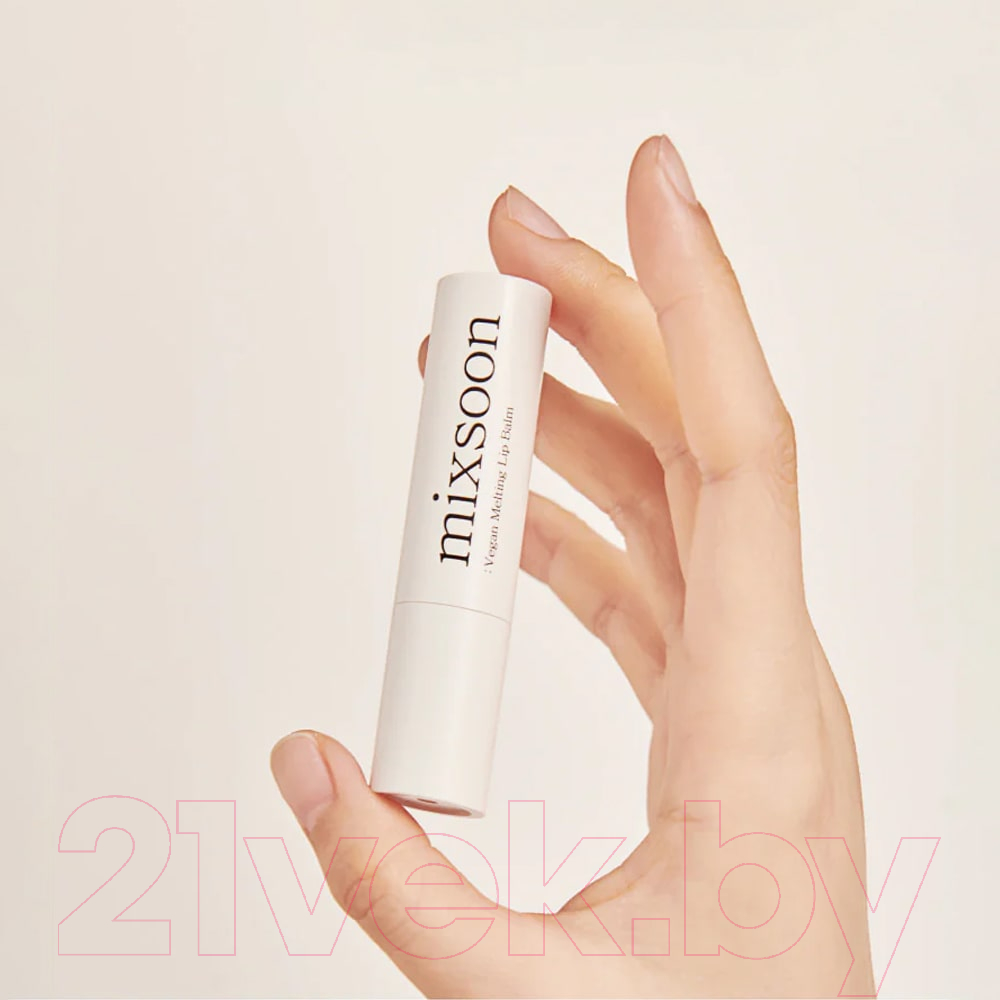 Бальзам для губ Mixsoon Vegan Melting Lip Balm 01 Clear (4.1г) — фото 3