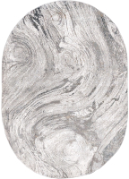 Ковер Milat Leda C793A-GRAY-D_GRAY-OVAL (1.5x2.3 ) - 