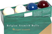 Набор бильярдных шаров Aramith Super Carom 61.5мм   (4шт) - 