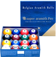 

Набор бильярдных шаров, Super Pro Pool 57.2мм