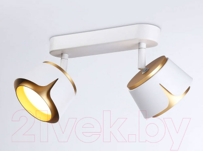 Изображение товара Спот Ambrella Techno Spot TN71229/2 WH/GD (белый/золото)