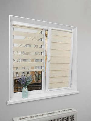 Рулонная штора Lm Decor ДН LB 22-02 48x160 (светло-бежевый) - 