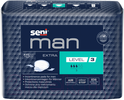 Прокладки урологические Seni Man Extra Level 3 (15шт)