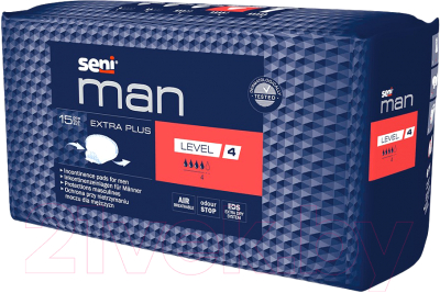 Прокладки урологические Seni Man Extra Plus Level 4 (15шт)