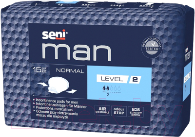 Прокладки урологические Seni Man Normal Level 2 (15шт)