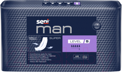 Прокладки урологические Seni Man Super Level 5 (15шт)