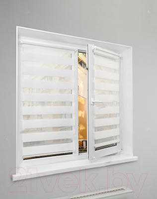 Рулонная штора Lm Decor ДН LB 54-01 57x160 (перламутр)