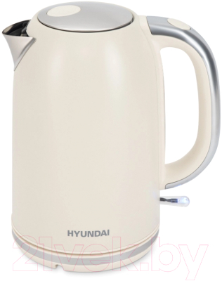 Электрочайник Hyundai HYK-S9900 (молочный/серебристый)